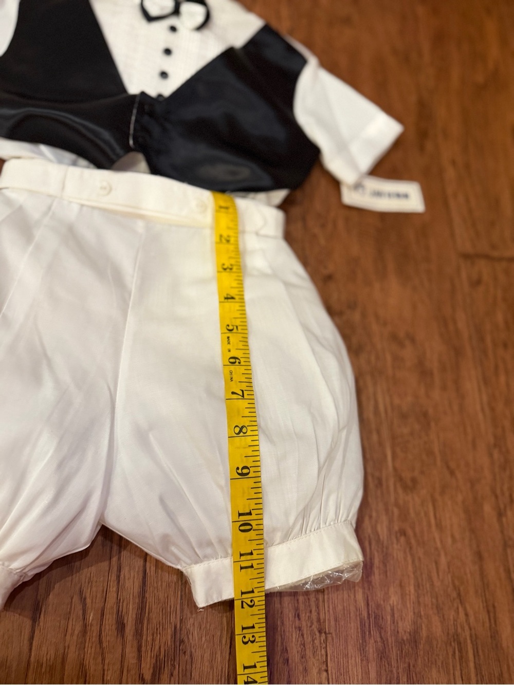 Vintage Javierin Boys Tuxedo Romper Size 2 NWT Ring Bearer,Birthday,photos - Picture 12 of 12